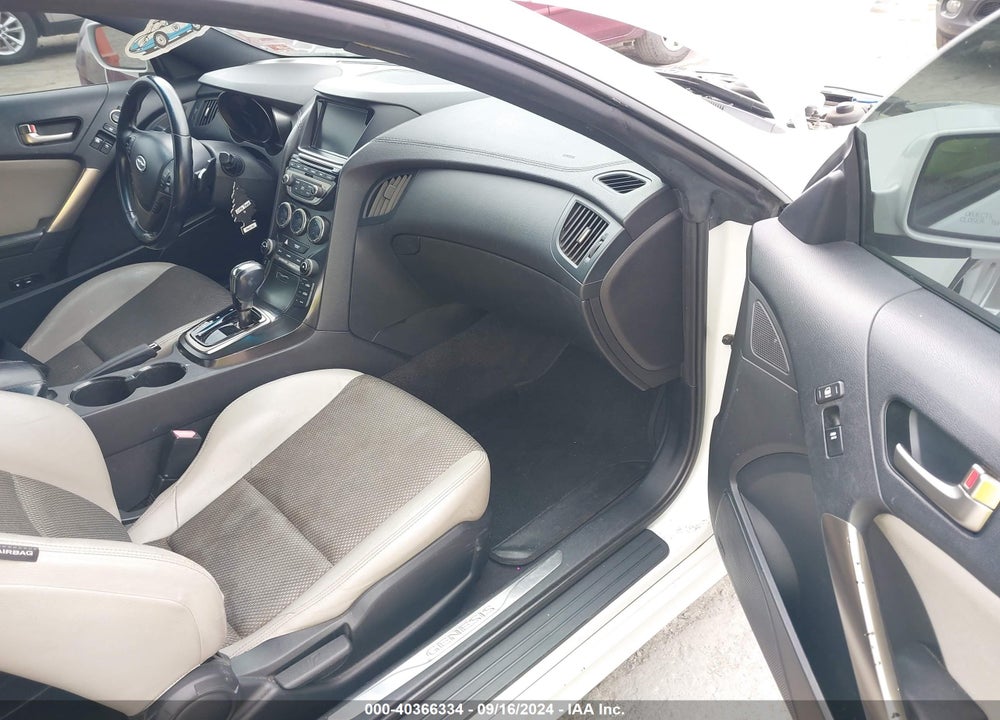2013 HYUNDAI GENESIS 2.0T PREMIUM VIN: KMHHT6KD9DU090093