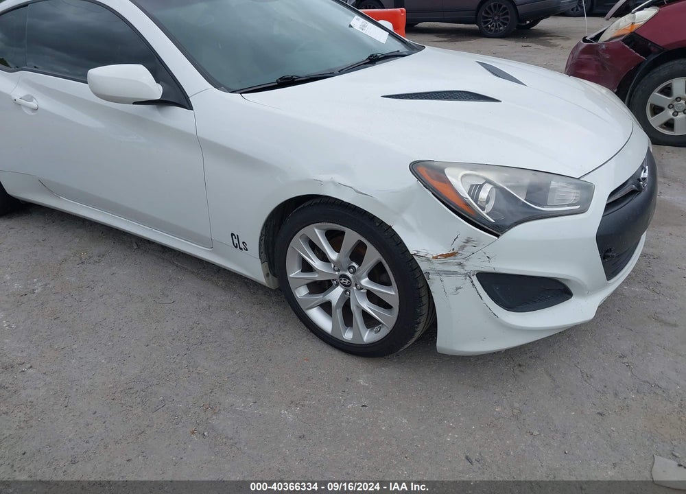2013 HYUNDAI GENESIS 2.0T PREMIUM VIN: KMHHT6KD9DU090093