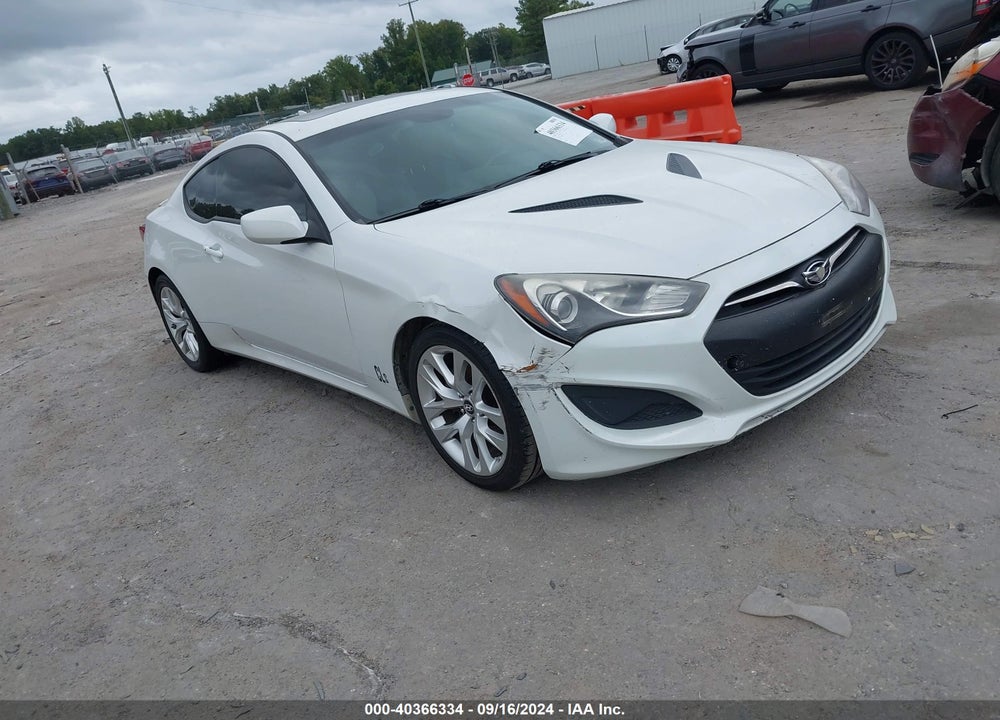 2013 HYUNDAI GENESIS 2.0T PREMIUM VIN: KMHHT6KD9DU090093