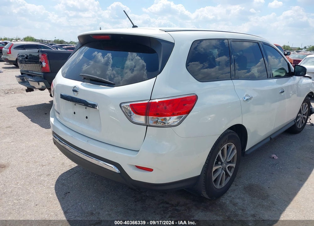 2014 NISSAN PATHFINDER S VIN: 5N1AR2MN0EC727958