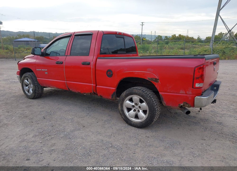 2005 DODGE RAM 1500 SLT/LARAMIE VIN: 1D7HU18D95S334825