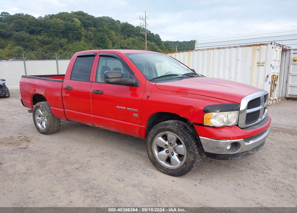 2005 DODGE RAM 1500 SLT/LARAMIE VIN: 1D7HU18D95S334825