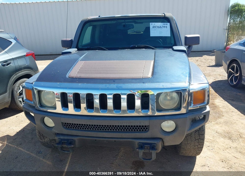 2007 HUMMER H3 SUV VIN: 5GTDN13E378187223