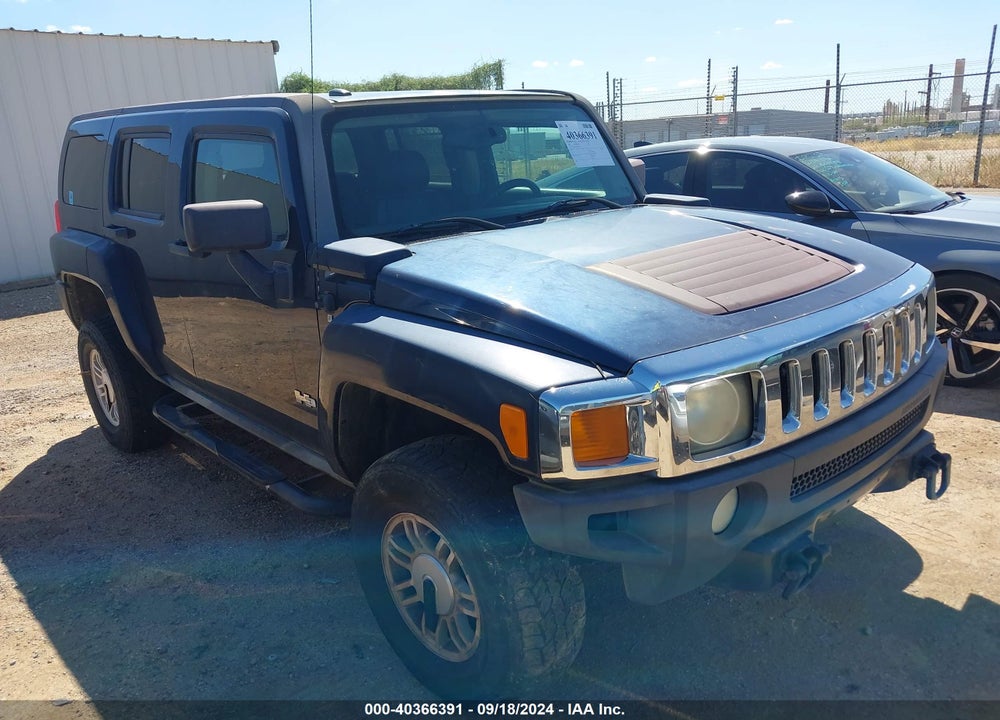 2007 HUMMER H3 SUV VIN: 5GTDN13E378187223