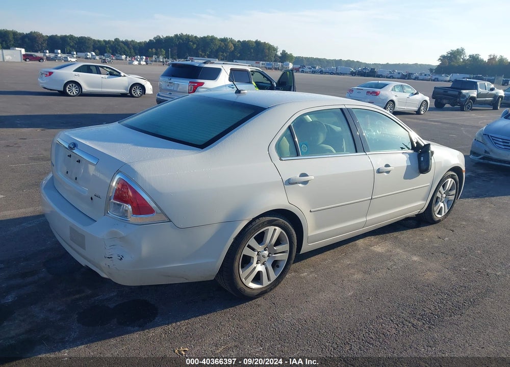 2008 FORD FUSION SEL VIN: 3FAHP08Z98R195003