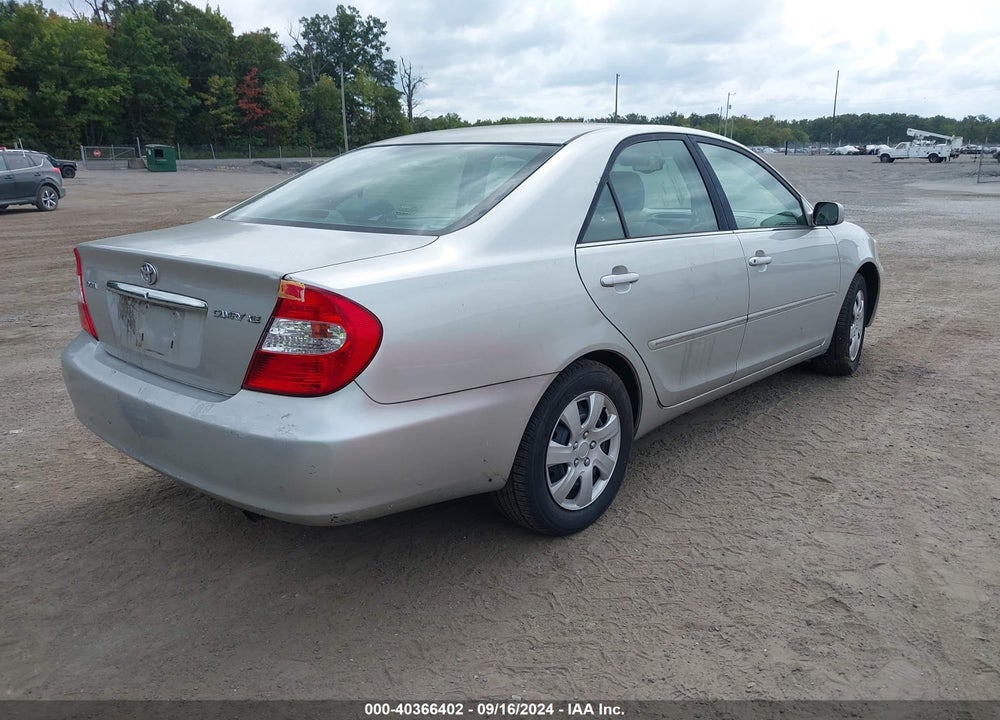 2004 TOYOTA CAMRY VIN: 4T1BE30K24U917030