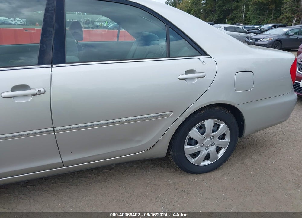 2004 TOYOTA CAMRY VIN: 4T1BE30K24U917030