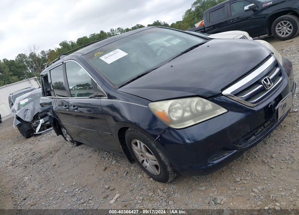 2007 HONDA ODYSSEY EX VIN: 5FNRL38407B020316