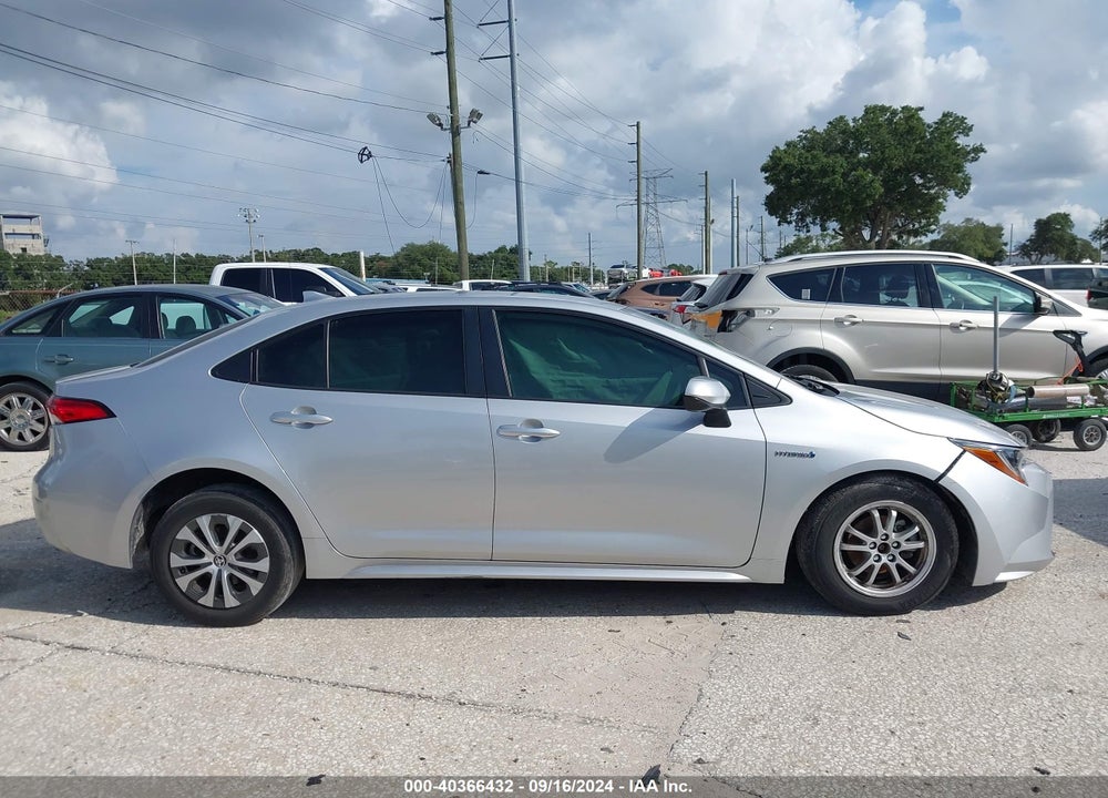 2021 TOYOTA COROLLA HYBRID LE VIN: JTDEAMDE8MJ006306