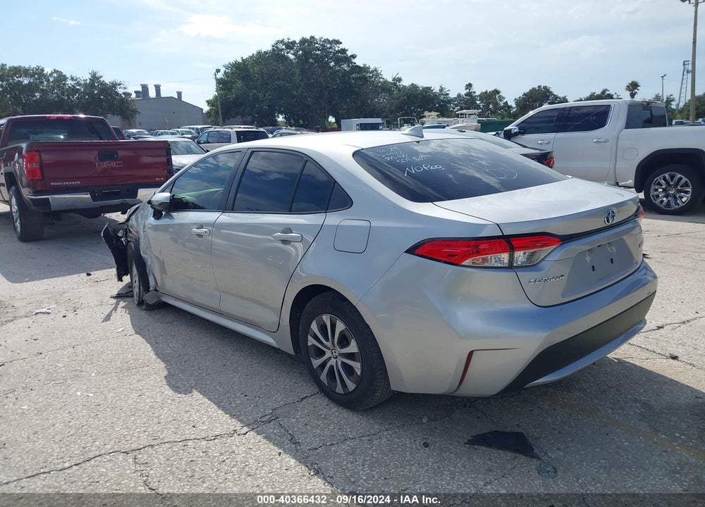 2021 TOYOTA COROLLA HYBRID LE VIN: JTDEAMDE8MJ006306