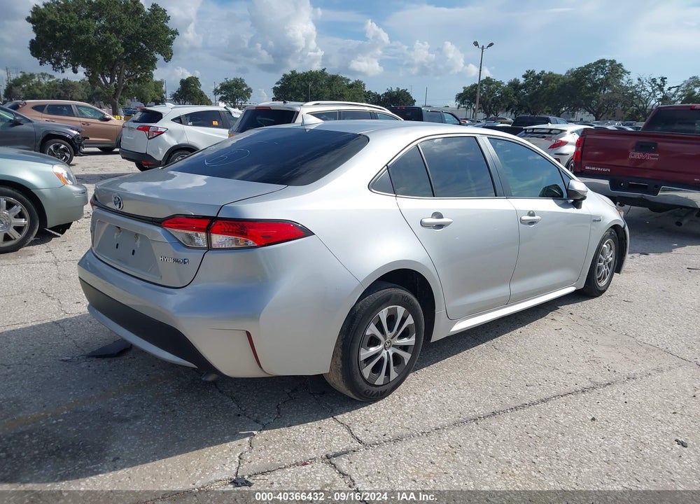 2021 TOYOTA COROLLA HYBRID LE VIN: JTDEAMDE8MJ006306