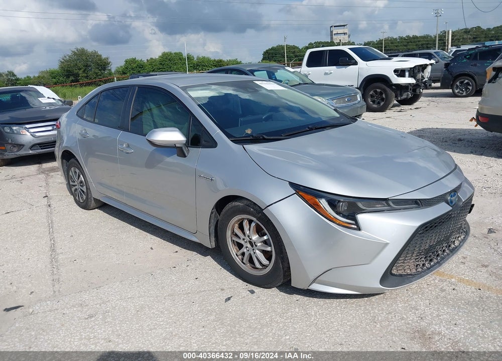 2021 TOYOTA COROLLA HYBRID LE VIN: JTDEAMDE8MJ006306