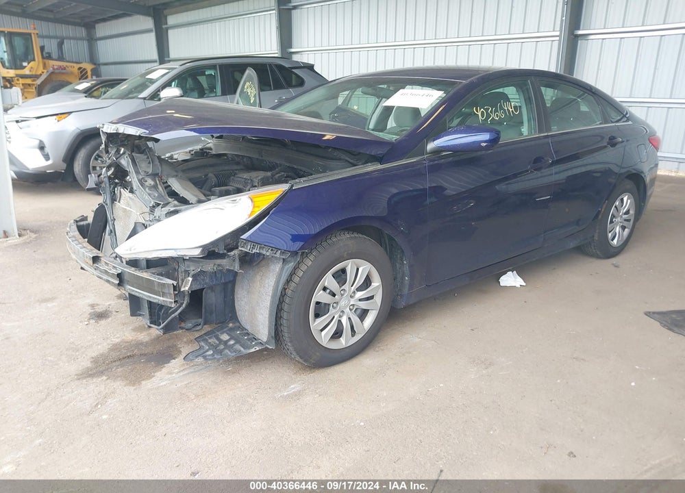 2011 HYUNDAI SONATA GLS VIN: 5NPEB4AC6BH196757