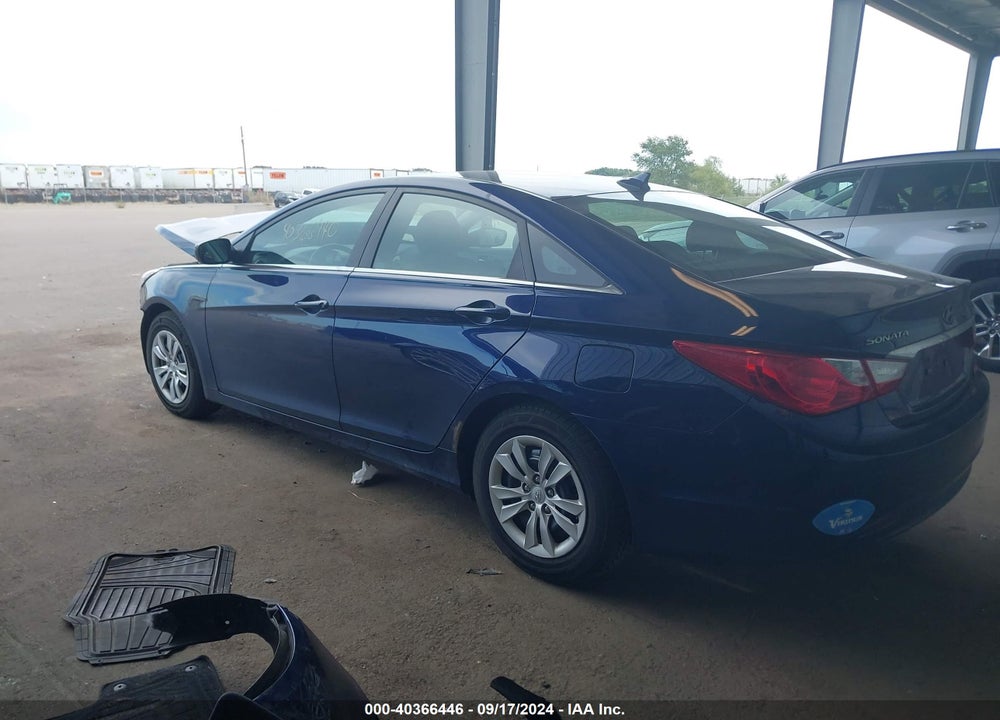 2011 HYUNDAI SONATA GLS VIN: 5NPEB4AC6BH196757