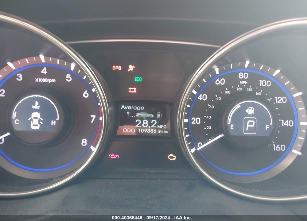2011 HYUNDAI SONATA GLS VIN: 5NPEB4AC6BH196757