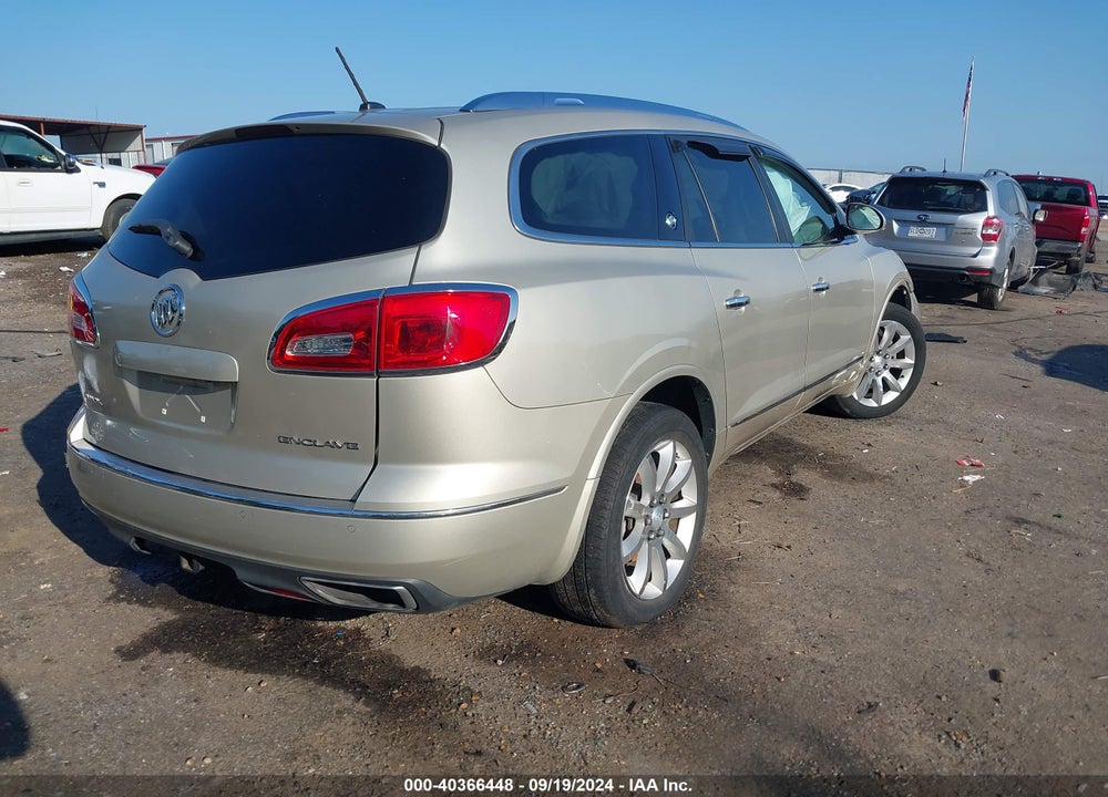 2014 BUICK ENCLAVE PREMIUM VIN: 5GAKRCKD9EJ298244