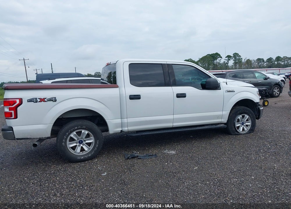 2018 FORD F-150 XLT VIN: 1FTEW1E51JFC55057