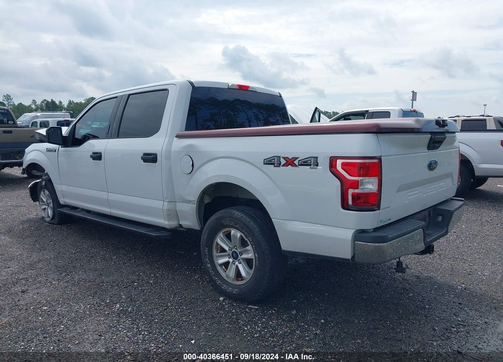 2018 FORD F-150 XLT VIN: 1FTEW1E51JFC55057