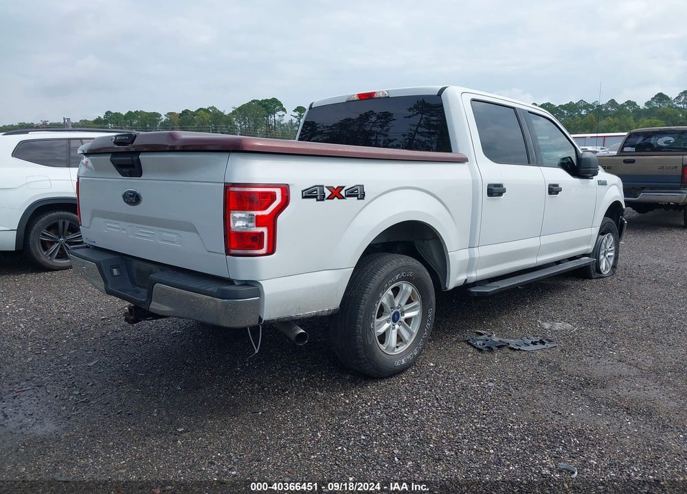 2018 FORD F-150 XLT VIN: 1FTEW1E51JFC55057