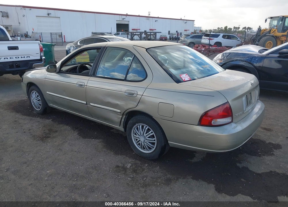 2001 NISSAN SENTRA GXE VIN: 3N1CB51D21L498988