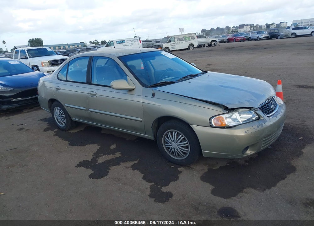 2001 NISSAN SENTRA GXE VIN: 3N1CB51D21L498988