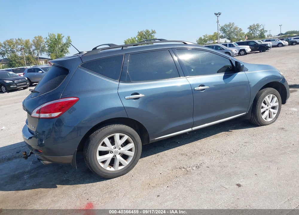 2011 NISSAN MURANO SV VIN: JN8AZ1MU9BW069223