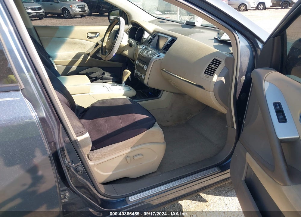 2011 NISSAN MURANO SV VIN: JN8AZ1MU9BW069223