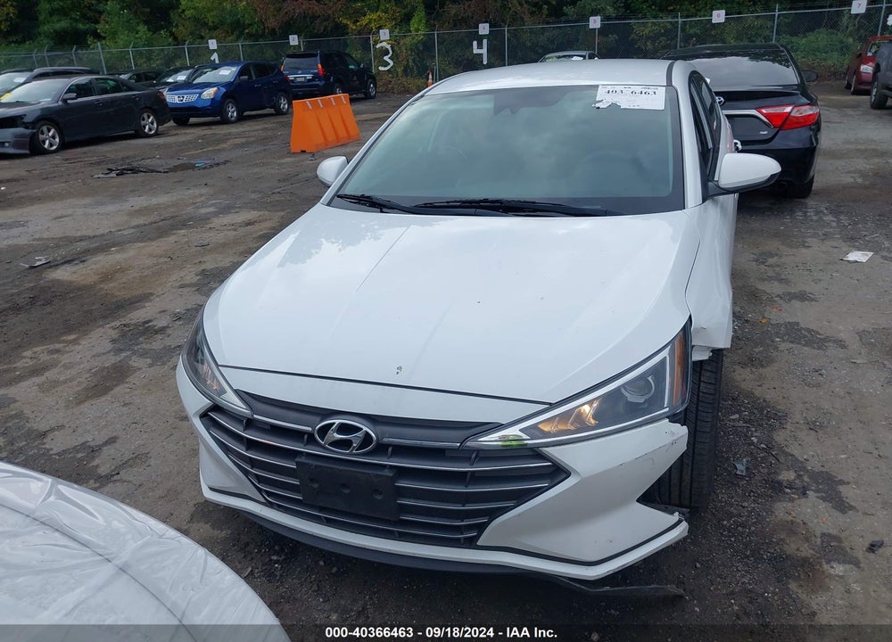 2019 HYUNDAI ELANTRA SEL VIN: 5NPD84LF2KH456945