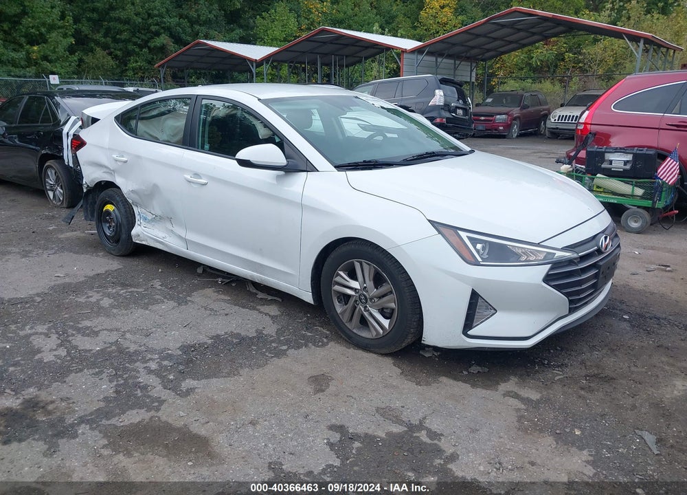 2019 HYUNDAI ELANTRA SEL VIN: 5NPD84LF2KH456945