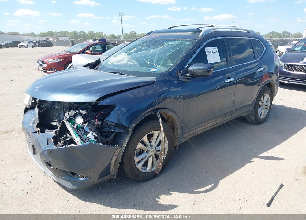 2016 NISSAN ROGUE SV VIN: 5N1AT2MT4GC772887