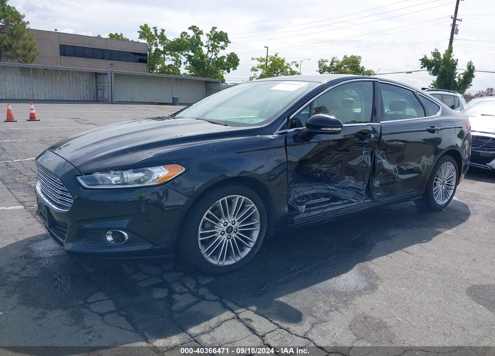 2014 FORD FUSION SE VIN: 3FA6P0H91ER317100