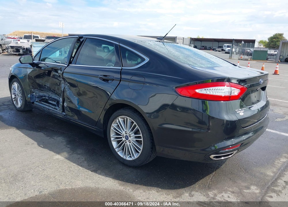 2014 FORD FUSION SE VIN: 3FA6P0H91ER317100