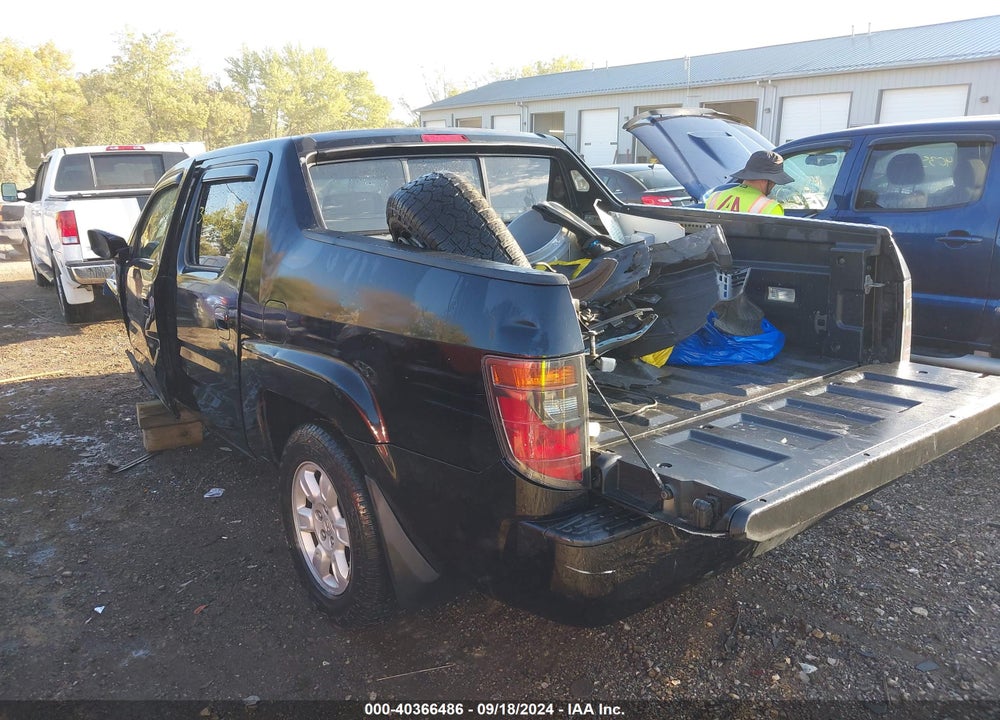 2006 HONDA RIDGELINE RTL VIN: 2HJYK16556H572901