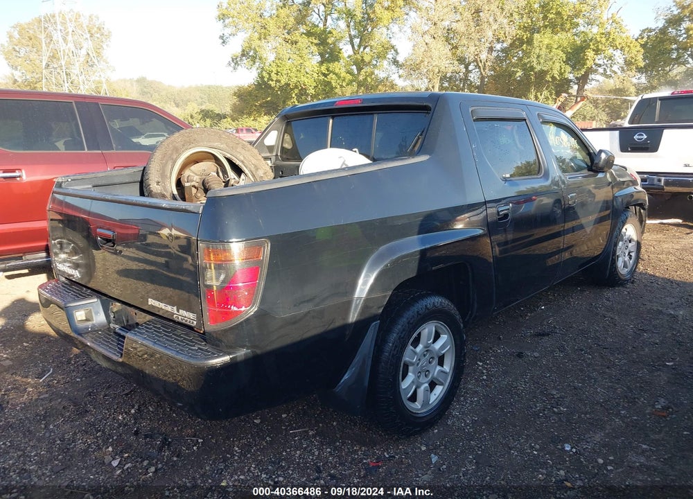 2006 HONDA RIDGELINE RTL VIN: 2HJYK16556H572901