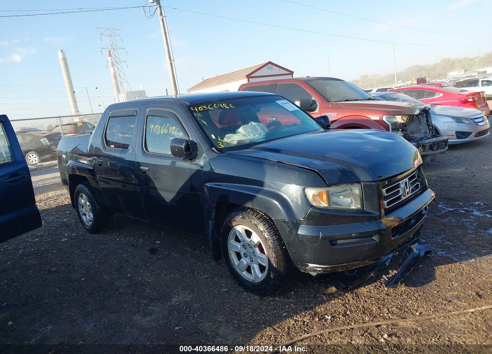 2006 HONDA RIDGELINE RTL VIN: 2HJYK16556H572901