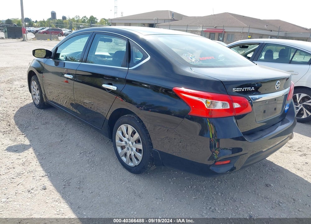 2017 NISSAN SENTRA S VIN: 3N1AB7AP6HY348408