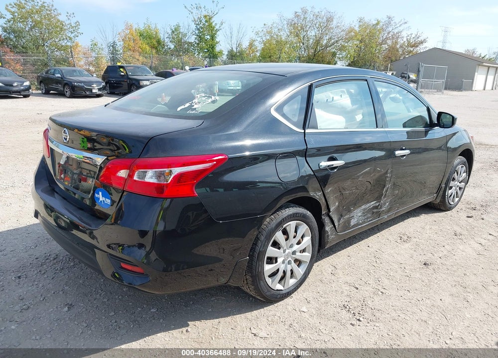 2017 NISSAN SENTRA S VIN: 3N1AB7AP6HY348408