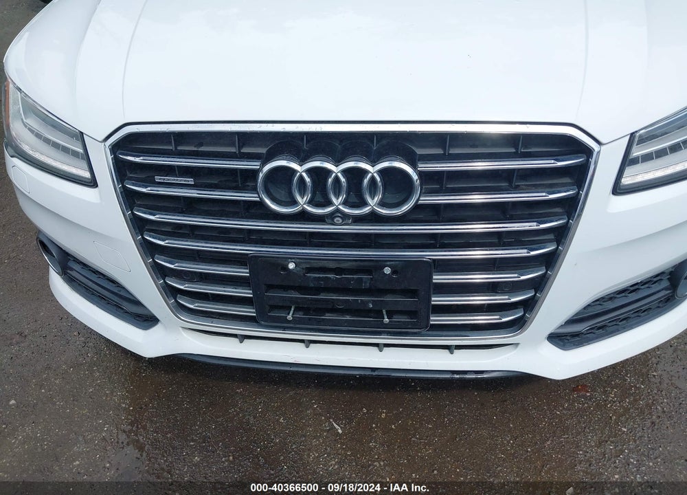 2016 AUDI A8 L 4.0T SPORT VIN: WAU43AFD7GN019602