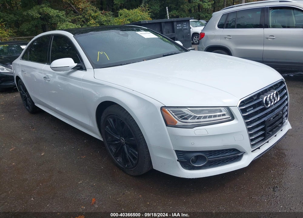 2016 AUDI A8 L 4.0T SPORT VIN: WAU43AFD7GN019602