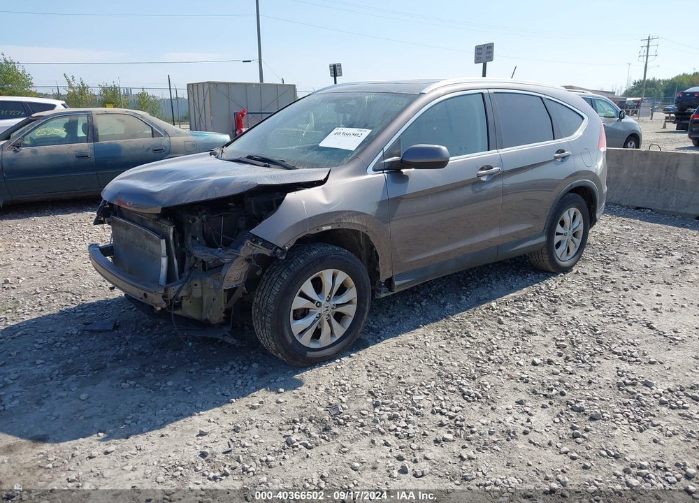 2014 HONDA CR-V EX-L VIN: 2HKRM4H76EH637330