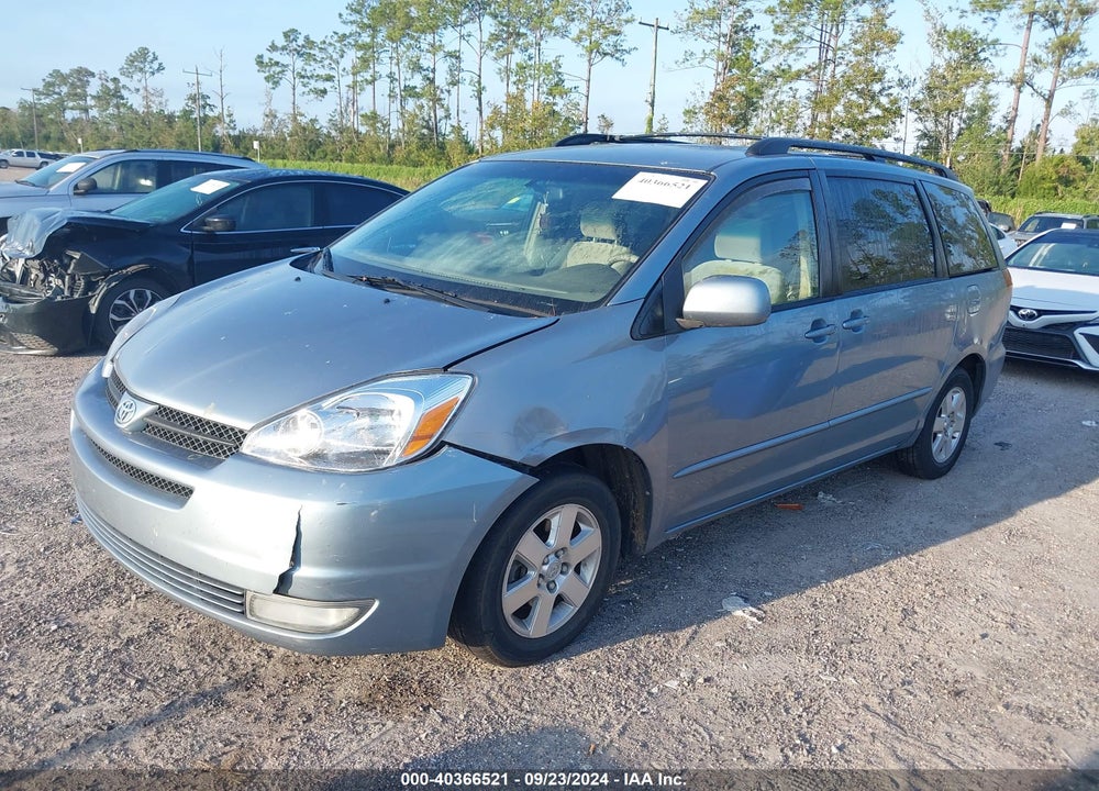 2005 TOYOTA SIENNA XLE VIN: 5TDZA22C25S274537