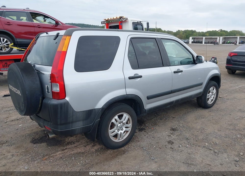 2004 HONDA CR-V EX VIN: SHSRD78884U235485