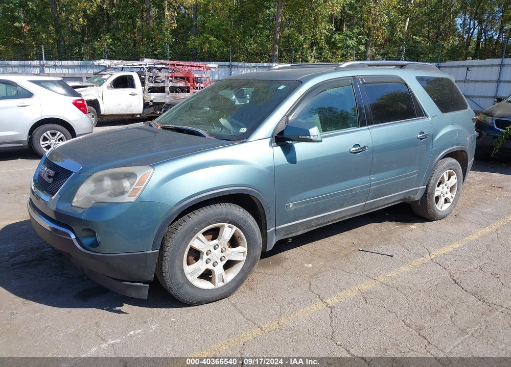 2009 GMC ACADIA SLT-1 VIN: 1GKEV23D09J183199