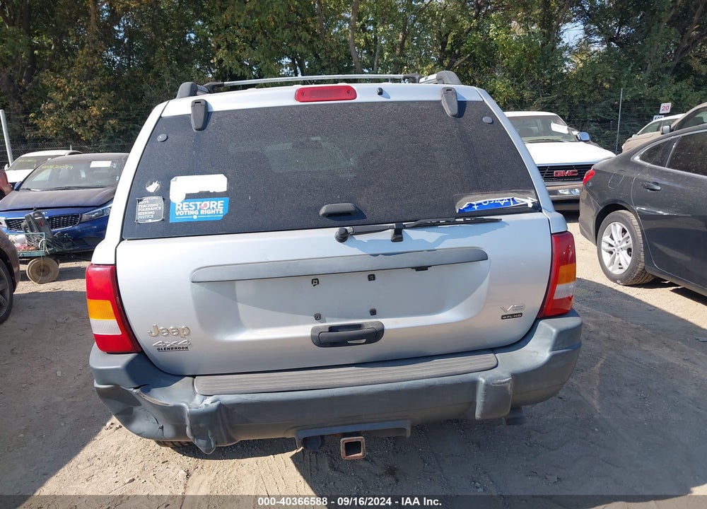 2004 JEEP GRAND CHEROKEE LAREDO VIN: 1J4GW48J84C213603