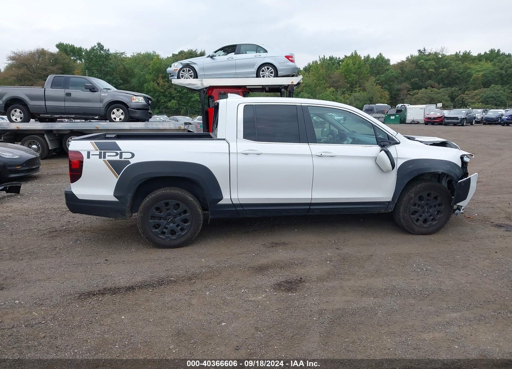 2023 HONDA RIDGELINE RTL VIN: 5FPYK3F50PB051552