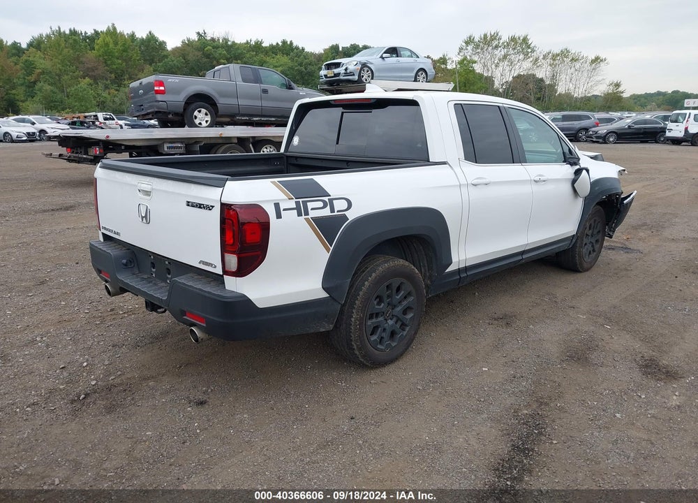 2023 HONDA RIDGELINE RTL VIN: 5FPYK3F50PB051552