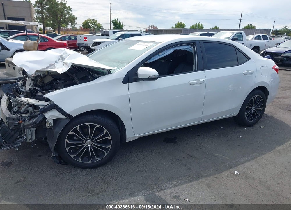 2016 TOYOTA COROLLA S PLUS VIN: 5YFBURHE8GP557630