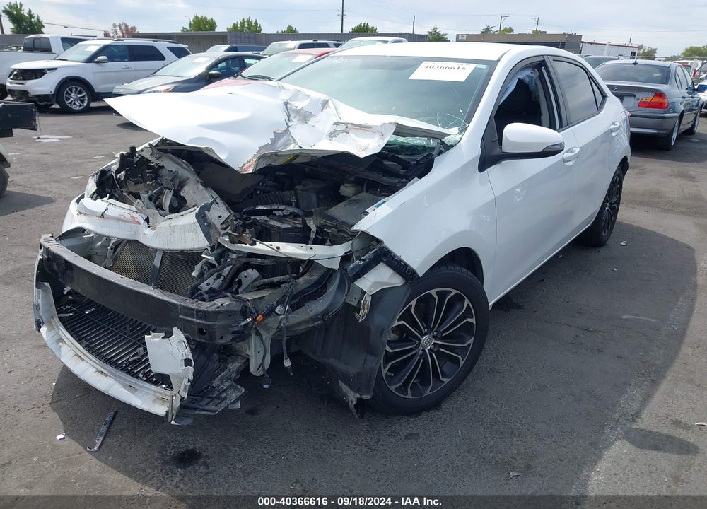 2016 TOYOTA COROLLA S PLUS VIN: 5YFBURHE8GP557630