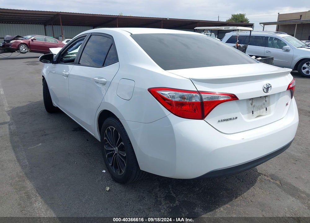 2016 TOYOTA COROLLA S PLUS VIN: 5YFBURHE8GP557630