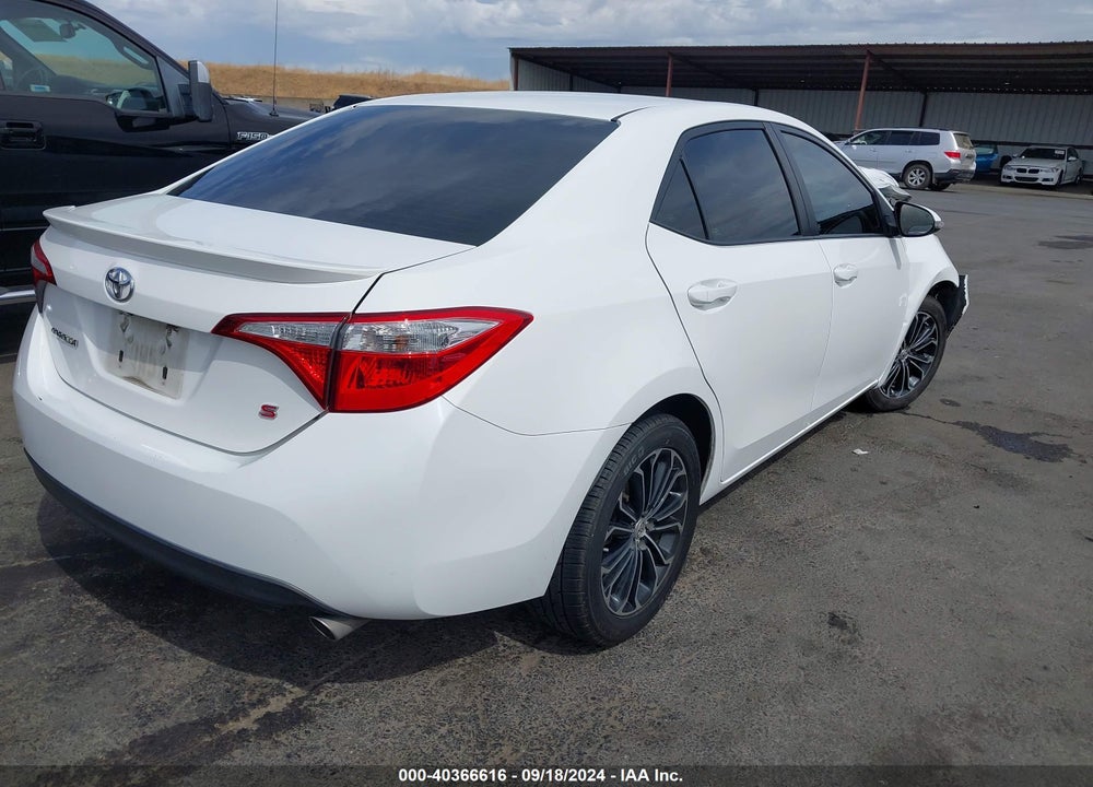 2016 TOYOTA COROLLA S PLUS VIN: 5YFBURHE8GP557630